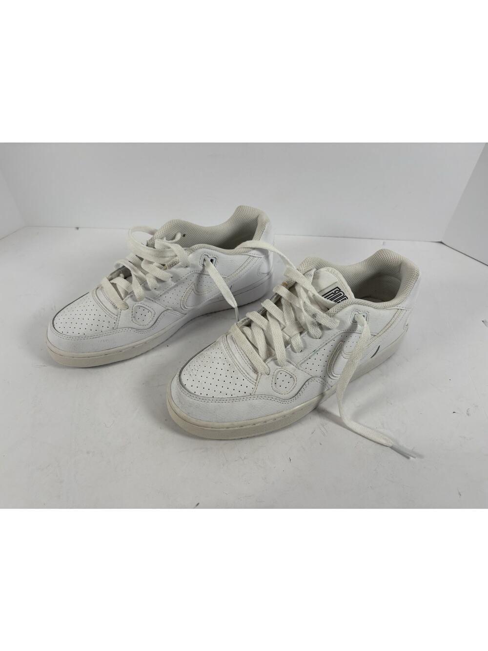 Nike Air Force 1 Low Triple White 615153-109 Youth 7Y Womens 8.5 Shoes